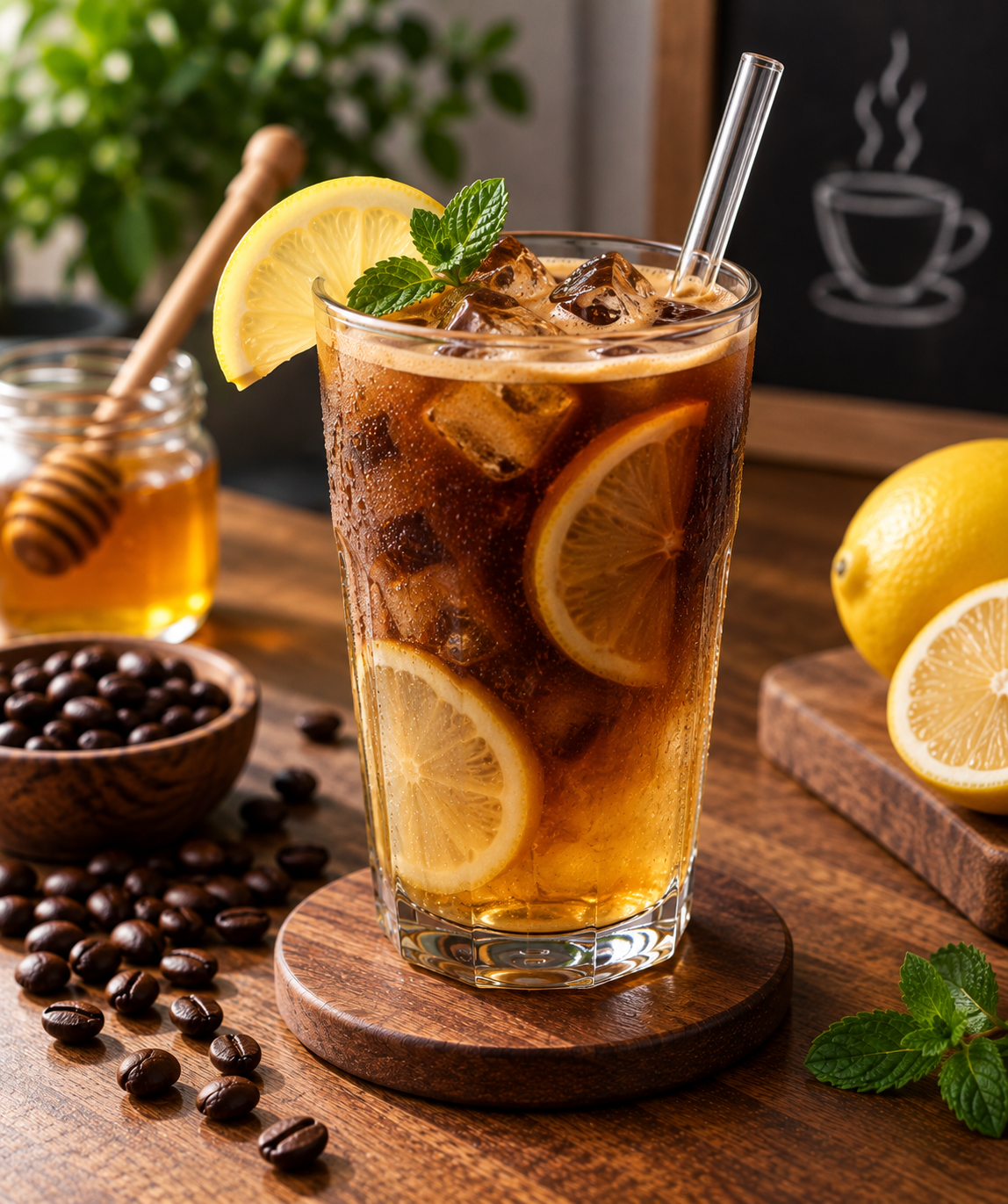 Honey Lemon Coffee